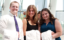 Students at 2024 white coat ceremony